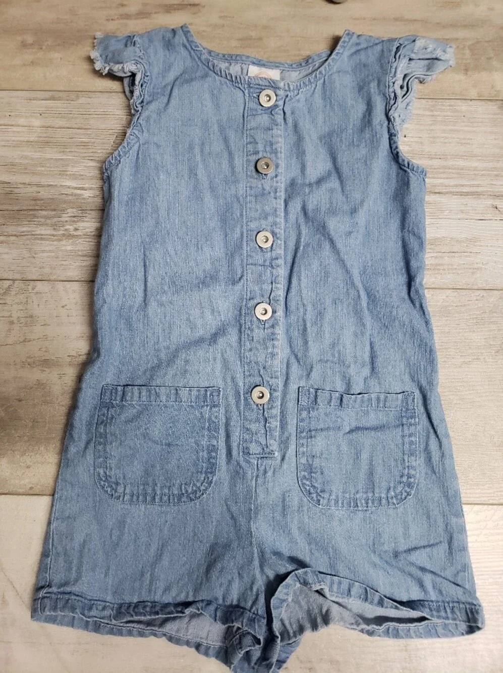 Bundle of 4 Kids Sleeveless Dress Romper Size XS (4/5)